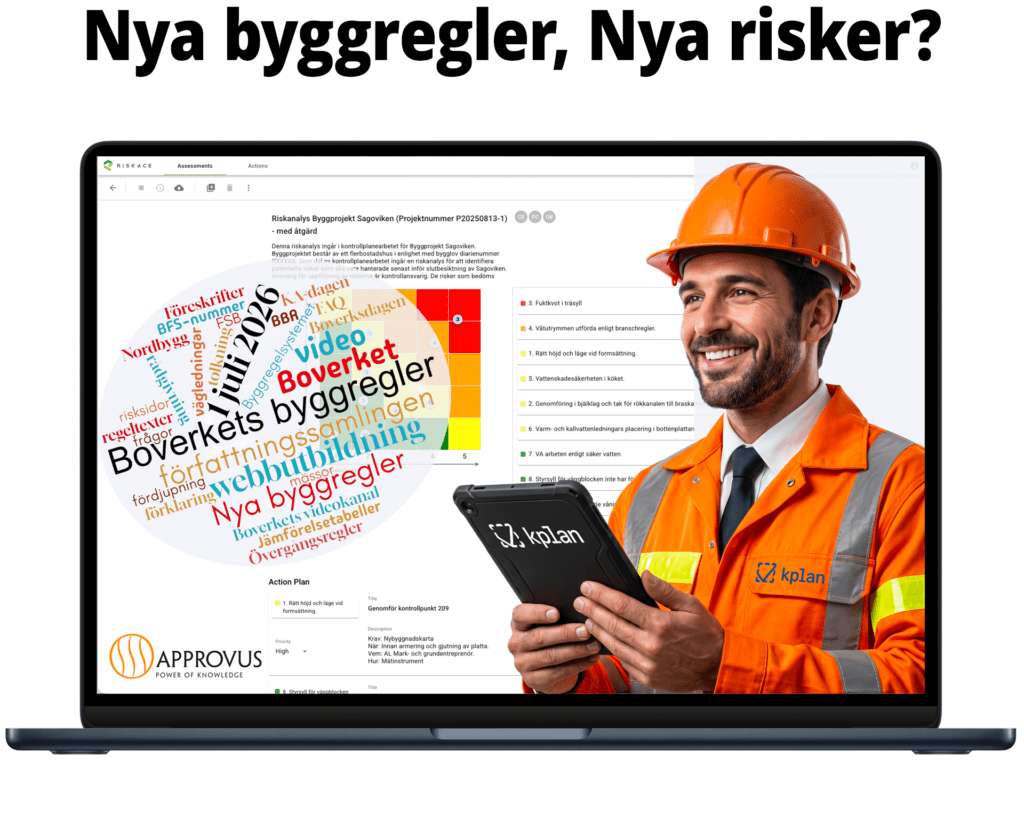Boverkets Byggregler Riskbaserad kontrollplan BBR BFS